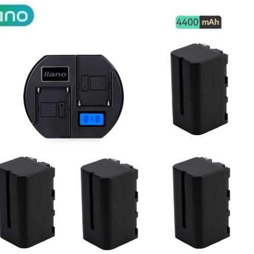LLANO NP-F730 / NP-F750 / NP-F770 Sony L-Series Info-Lithium Battery Pack With