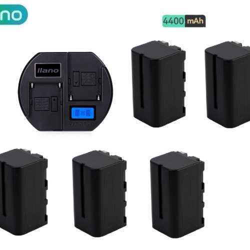 LLANO NP-F730 / NP-F750 / NP-F770 Sony L-Series Info-Lithium Battery Pack With