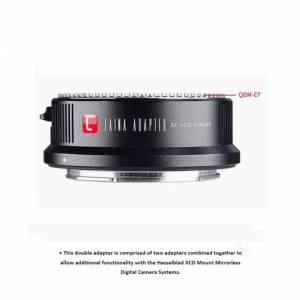 LAINA QBM and Canon EOS (EF / EF-S) D/SLR Lens To Hasselblad XCD (雙接環)