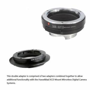 Lens Mount Double Adapter, Sony Alpha A  And Leica M To Hasselblad XCD 組合接環