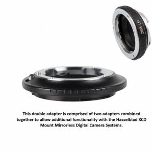 Lens Mount Double Adapter, SL35 And Leica M Rangefinder Lens To Hasselblad XCD