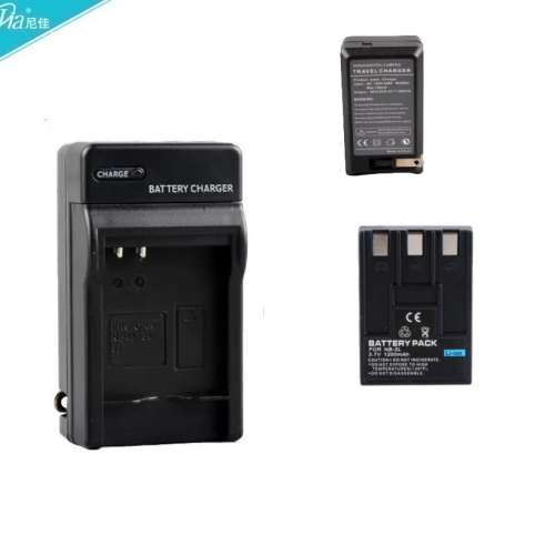 NIJIA NB-3L Lithium-Ion Battery Pack With Single-Bay Travel Battery Charger