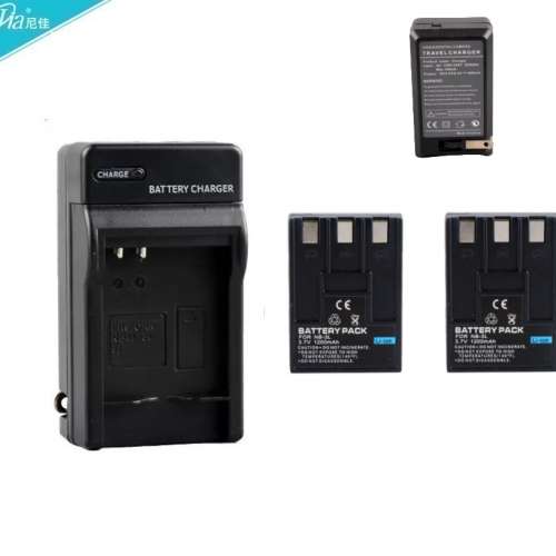 NIJIA NB-3L Lithium-Ion Battery Pack With Single-Bay Travel Battery Charger