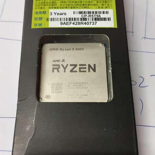 AMD Ryzen 5 5600 (2024/12月購入)