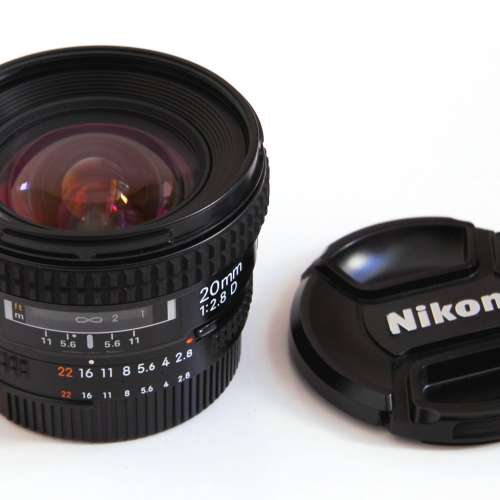 Nikon AF 20mm f2.8 D AF Nikkor Japan 95% new