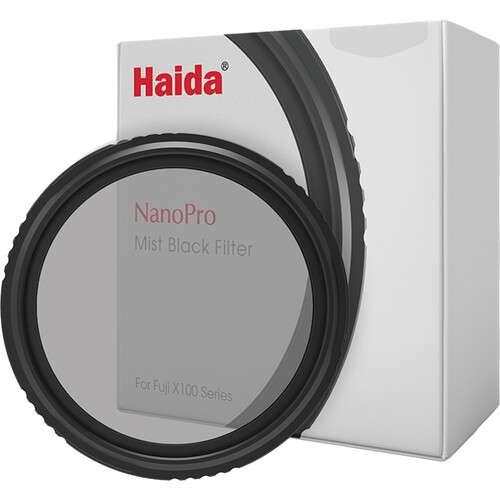 Haida NanoPro Mist Black 1/4 Filter For FUJIFILM X100 Series Cameras (Black)