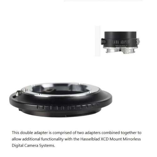 Arri Standard (Arri-S) Mount SLR Lens  and Leica M Lens To Hasselblad XCD