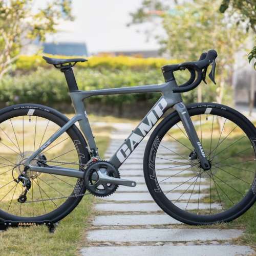 CAMP ACE5000 20速 桶軸碟剎碳纖維公路車 送水架前後蛙燈