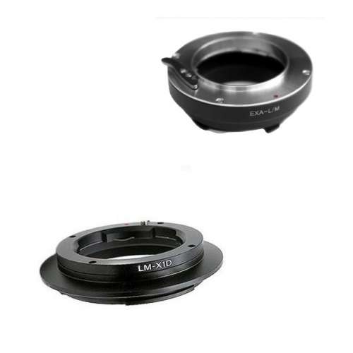 Exakta, Auto Topcon SLR Lens and Leica M Rangefinder Lens To Hasselblad XCD