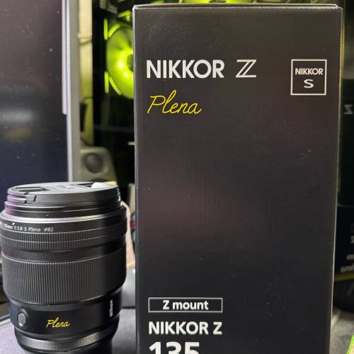 行貨[如全新] 行貨Nikon Nikkor Z 135 f/1.8 S Plena