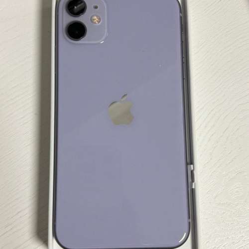 iPhone 11 128G 紫色 0花痕  香港行貨 蘋果手機 電話 Apple smartphone purple