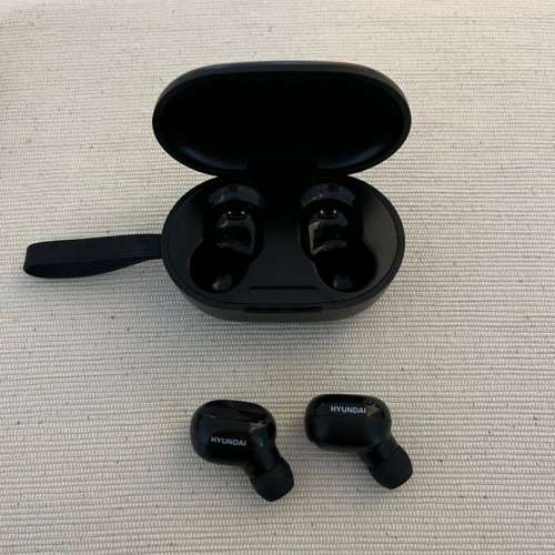 Hyundai HYE-F94TW  韓國現代 黑色 真無線耳機連可充電電池艙 藍牙 5.3 BT true wi...