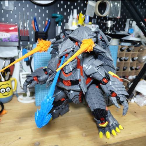 機械卡美拉 全武裝連特效件 3D打印