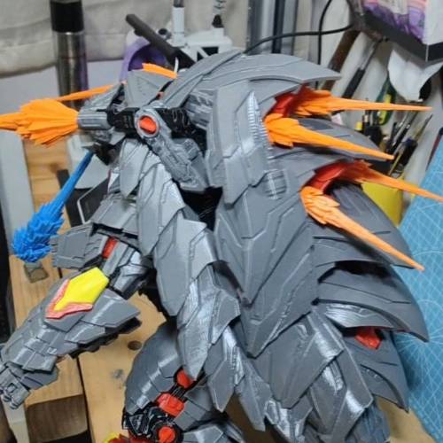 機械卡美拉 全武裝連特效件 3D打印