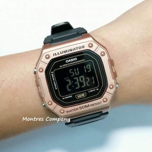 Montres Company 香港註冊公司(31年老店) 卡西歐 CASIO W-218HM-5B 運動型設計 50米...