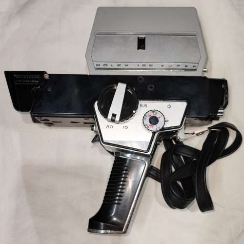 壞機 Bolex Paillard Bolex 155 MACROZOOM MOVIE CAMERA-FAULTY 菲林攝錄機