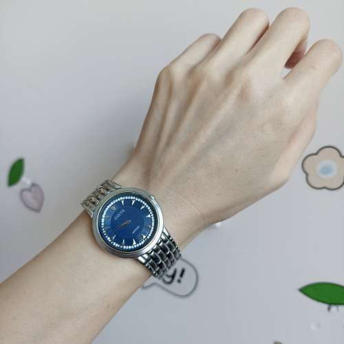 Vintage #Cinta Sapphire 38mm,SwissMark腕周約16cm,石英QZ,