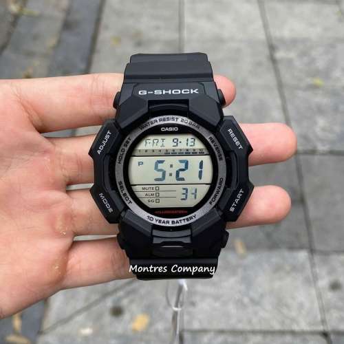 Montres Company 香港註冊公司(31年老店) 卡西歐CASIO G-SHOCK GD-010-1DR 超長電池...