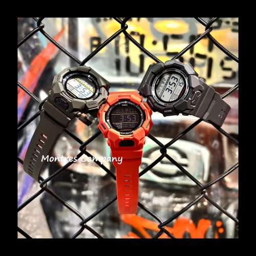 Montres Company 香港註冊公司(31年老店) 卡西歐CASIO G-SHOCK GD-010-1DR 超長電池...