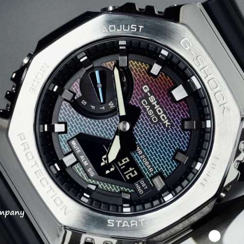 Montres Company 香港註冊公司(31年老店) 卡西歐 CASIO G-SHOCK GM-2100RW-1A 拋光...