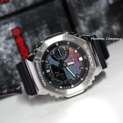 Montres Company 香港註冊公司(31年老店) 卡西歐 CASIO G-SHOCK GM-2100RW-1A 拋光...
