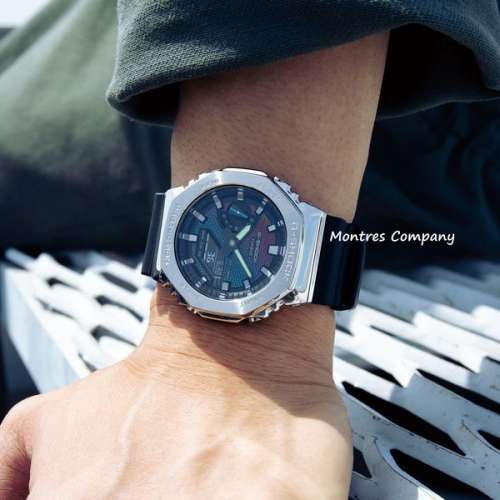 Montres Company 香港註冊公司(31年老店) 卡西歐 CASIO G-SHOCK GM-2100RW-1A 拋光...