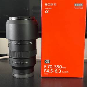 Sony E-mount APSC 70-350mm & 10-20mm