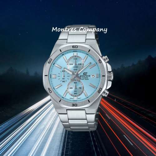 Montres Company香港註冊公司(31年老店)卡西歐CASIO Edifice 不鏽鋼錶帶 100米防水...