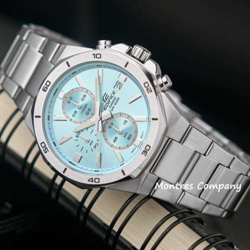 Montres Company香港註冊公司(31年老店)卡西歐CASIO Edifice 不鏽鋼錶帶 100米防水...