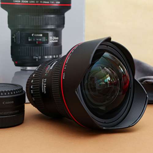 99%新 Canon EF 11-24mm f/4 L USM + Mount adapter EF EOS R