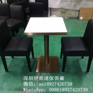 桌椅訂造工廠，西餐廳椅子，不鏽鋼包邊餐桌，火鍋店枱櫈定做，人造石餐枱，餐桌定做...