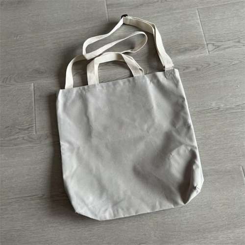 （全新）日本 The North Face 淺灰淺粉紅色帆布 手挽 斜咩袋