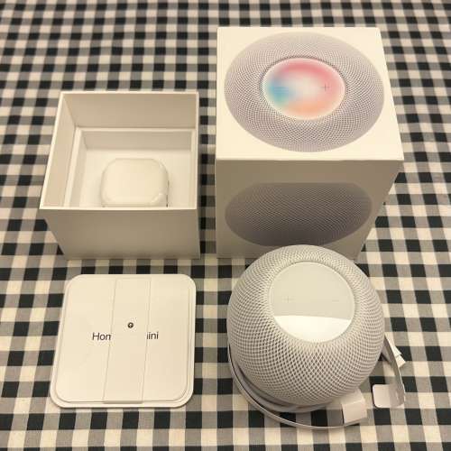Apple HomePod Mini 白色  行貨 100%全新 只開盒檢查 未曾使用 全部保護貼同包裝 專...