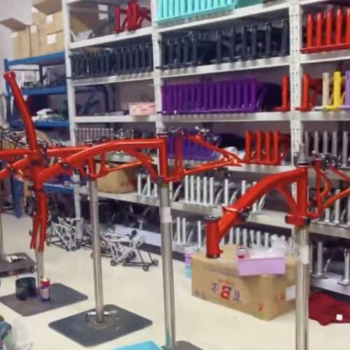 新色火焰紅清漆 2024 ACEOFFIX 升級PRO版 5速 16吋349 鋁合金國布 鋁布 折叠車 送叮...