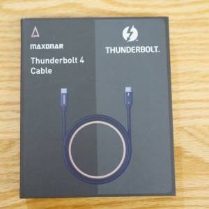 Maxonar Intel Certified Thunderbolt 4 Cable 2.6FT(0.8M)