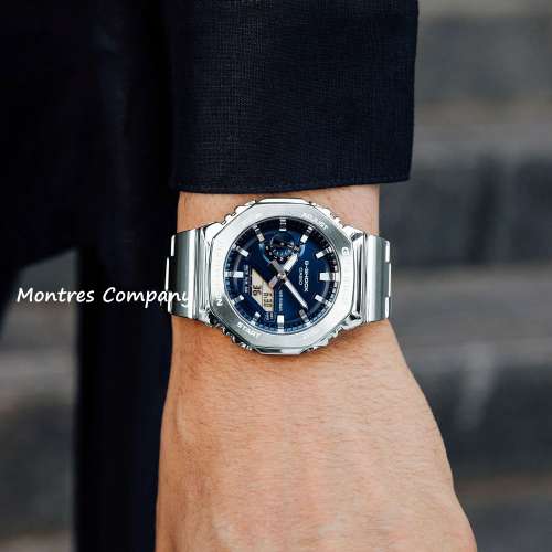 Montres Company香港註冊公司(31年老店) 卡西歐 CASIO G-SHOCK 不鏽鋼 不鏽鋼錶帶 ...