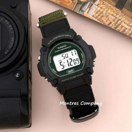 Montres Company香港註冊公司(31年老店) 卡西歐 CASIO 防水 運動型 布質錶帶 尼龍...