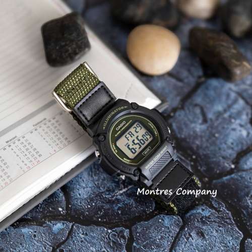 Montres Company香港註冊公司(31年老店) 卡西歐 CASIO 防水 運動型 布質錶帶 尼龍...