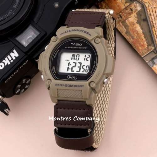 Montres Company香港註冊公司(31年老店) 卡西歐 CASIO 防水 運動型 布質錶帶 尼龍...