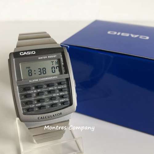 Montres Company香港註冊公司(31年老店) 卡西歐 CASIO Data Bank 五年電池壽命 不鏽...