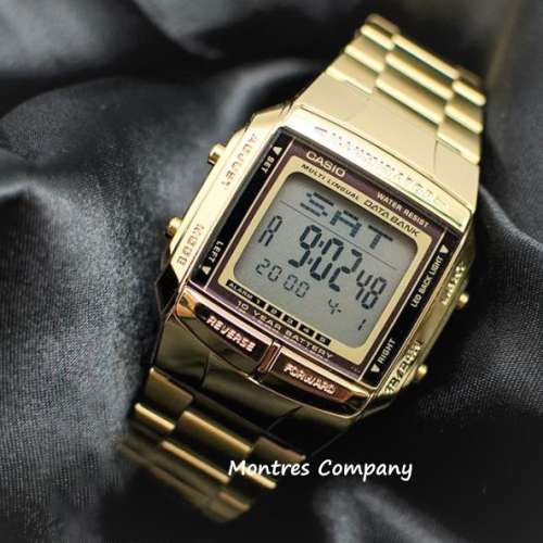Montres Company香港註冊公司(31年老店) 卡西歐 CASIO Data Bank 十年電池壽命 不...