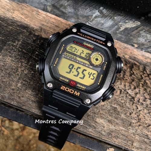 Montres Company 香港註冊公司 (31年老店) 卡西歐 CASIO 十年電池壽命 DW-291H-9A 2...