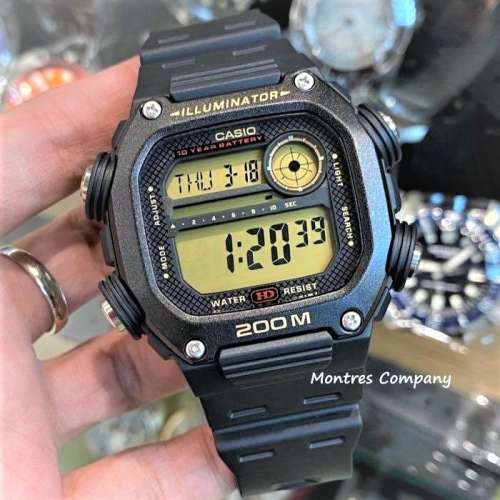 Montres Company 香港註冊公司 (31年老店) 卡西歐 CASIO 十年電池壽命 DW-291H-9A 2...
