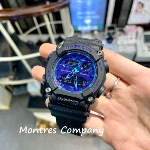 Montres Company 香港註冊公司 (31年老店) 卡西歐 CASIO G-Shock 數碼指針系列 紫...