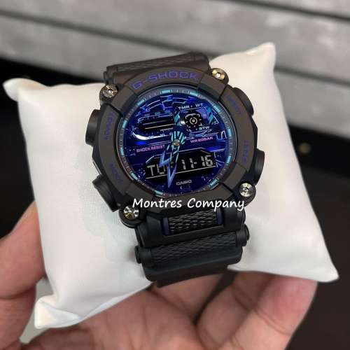 Montres Company 香港註冊公司 (31年老店) 卡西歐 CASIO G-Shock 數碼指針系列 紫...