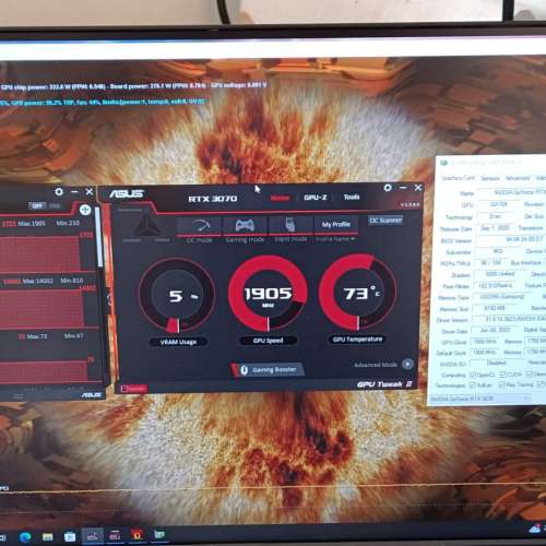 MSI GeForce RTX3070 Suprim X 8G