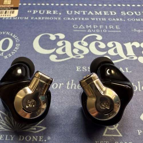 Campfire audio Cascara 黑色 行貨有保養 單盒配件全齊 99% new