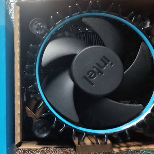 全新 Intel 原裝cpu 黑銅 風扇/散熱器  12/13/14代 LGA-1700