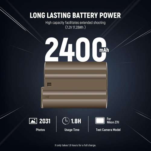 NEEWER EN-EL15 / T-ENEL15 Lithium-Ion Battery Pack With Type-C Charging Port