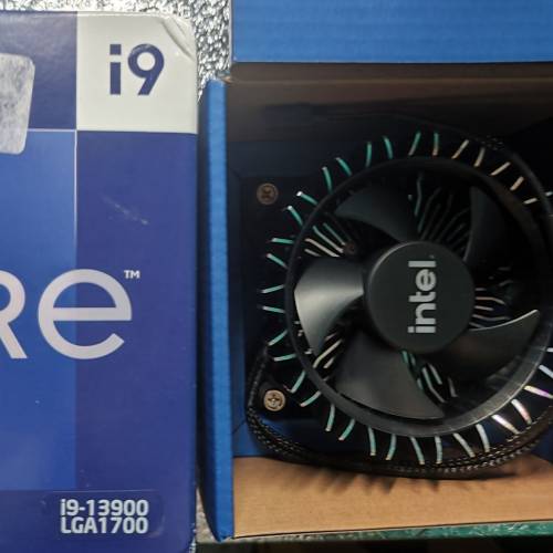全新 Intel 原裝cpu 新型黑銅幻彩 風扇/散熱器  12/13/14代 LGA-1700